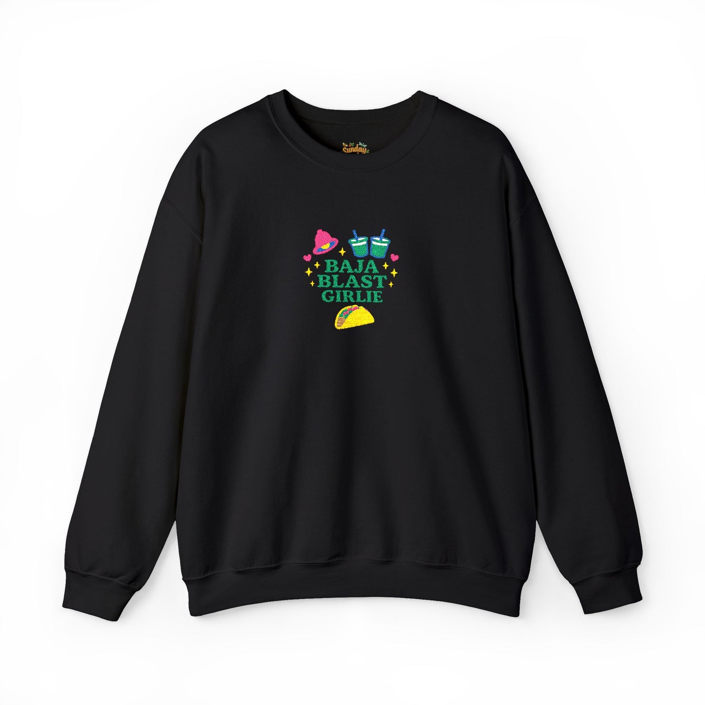 Baja Blast Girlie Unisex Heavy Blend™ Crewneck Sweatshirt