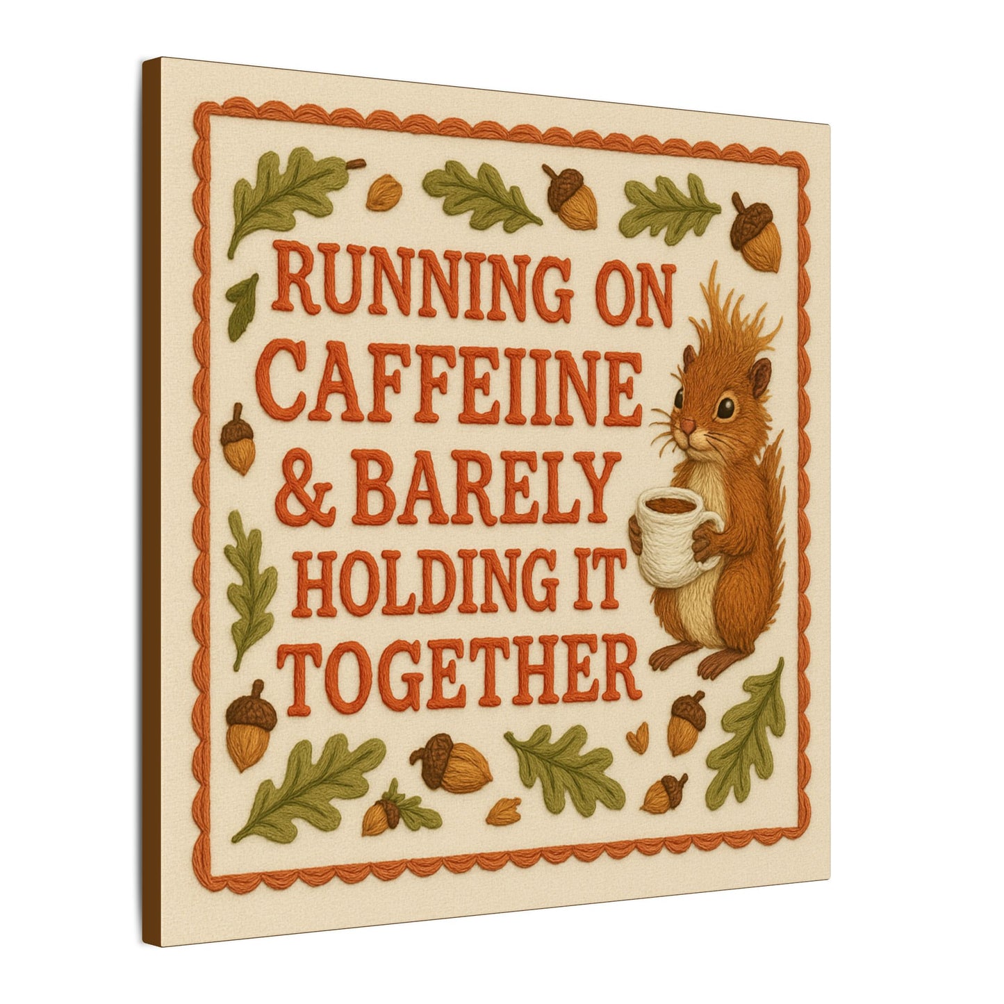 Running on Caffeine Canvas