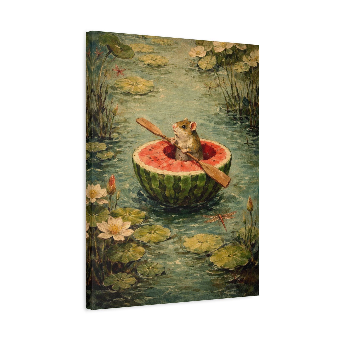 Watermelon Boat Canvas