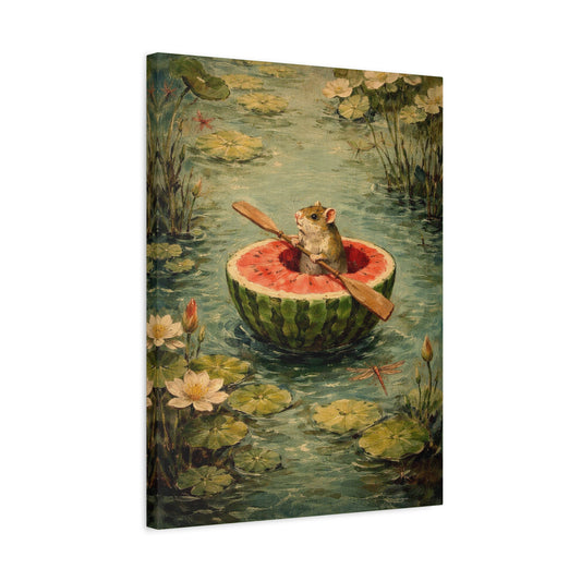 Watermelon Boat Canvas