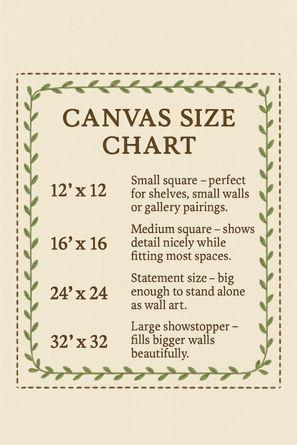 Mind Your Own Biscuits Canvas