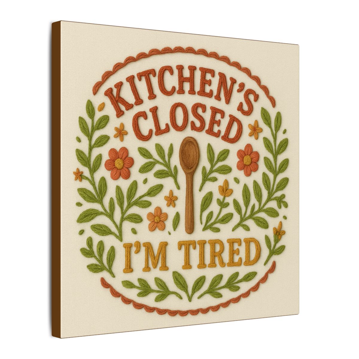 Kitchen’s Closed Canvas