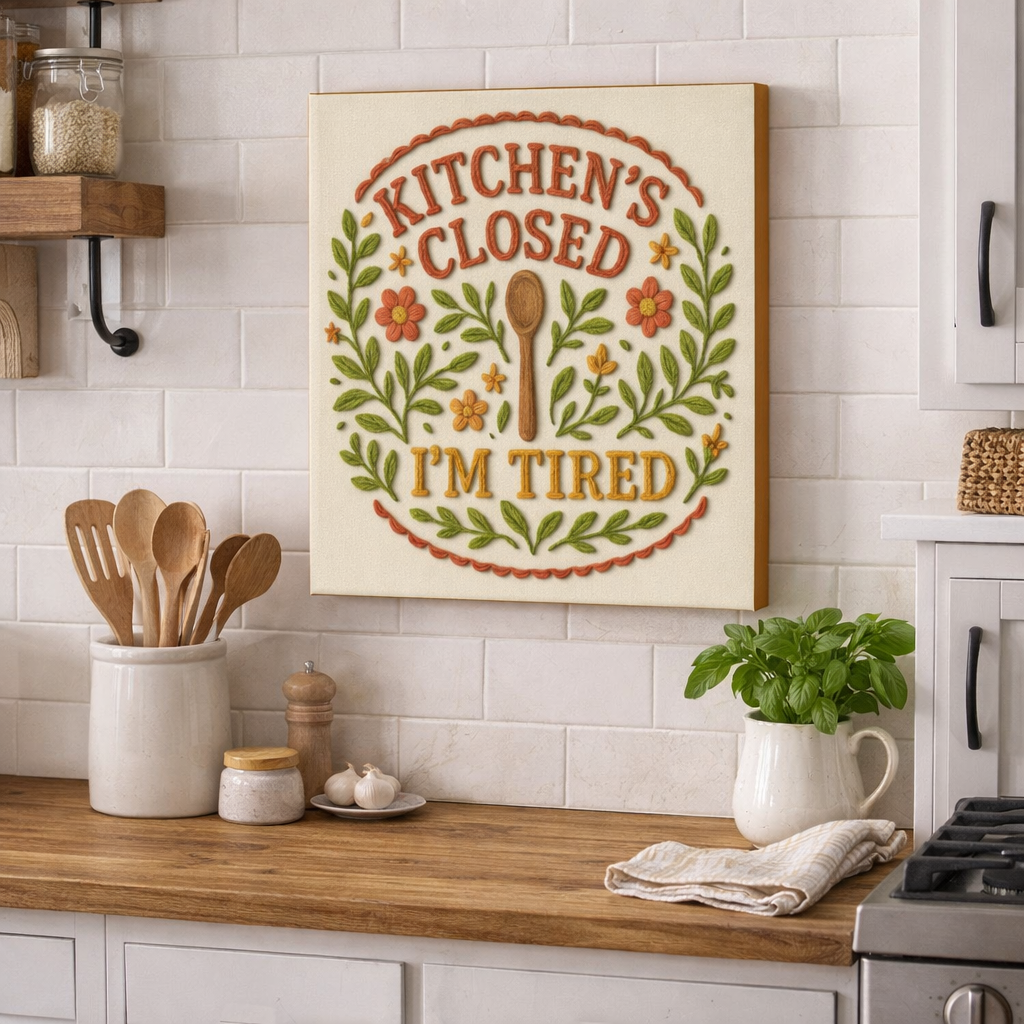 Kitchen’s Closed Canvas