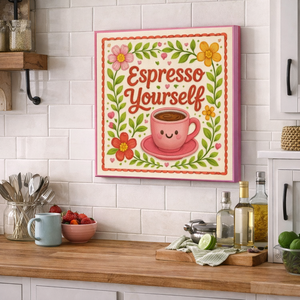 Espresso Yourself Canvas