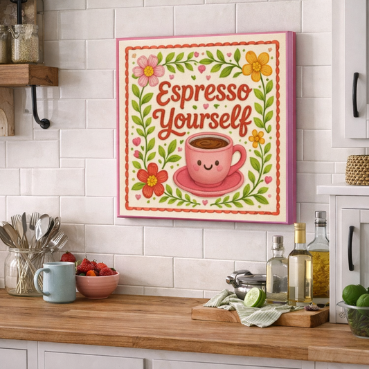 Espresso Yourself Canvas