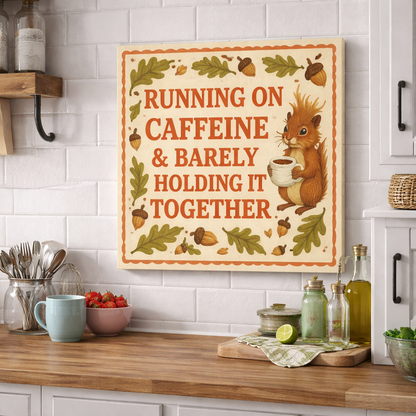 Running on Caffeine Canvas