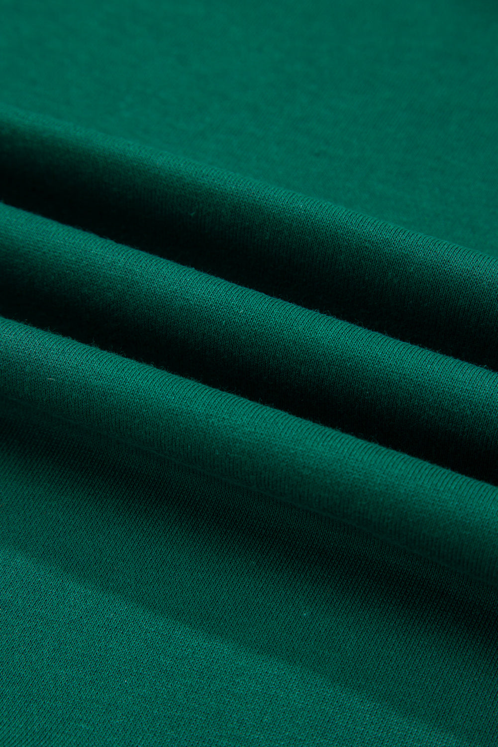 Evergreen Varsity Stripe Detail Drop Shoulder Pullover Mini Skort Set