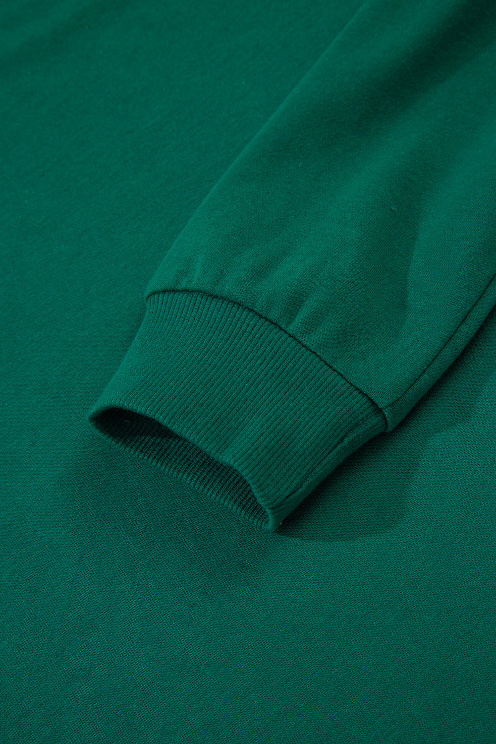 Evergreen Varsity Stripe Detail Drop Shoulder Pullover Mini Skort Set