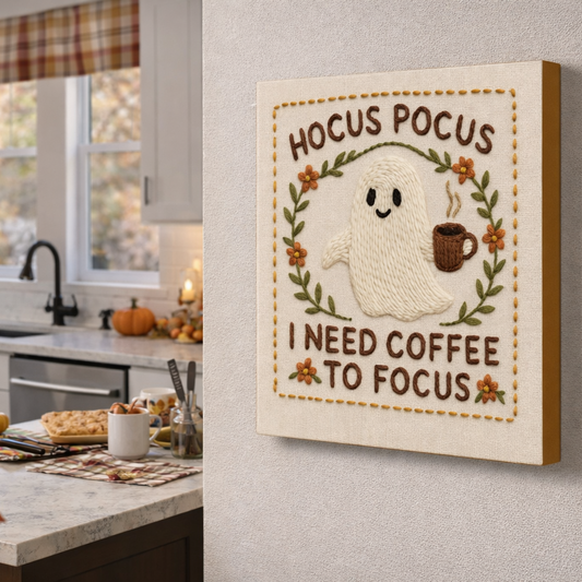 Hocus Pocus Coffee Canvas