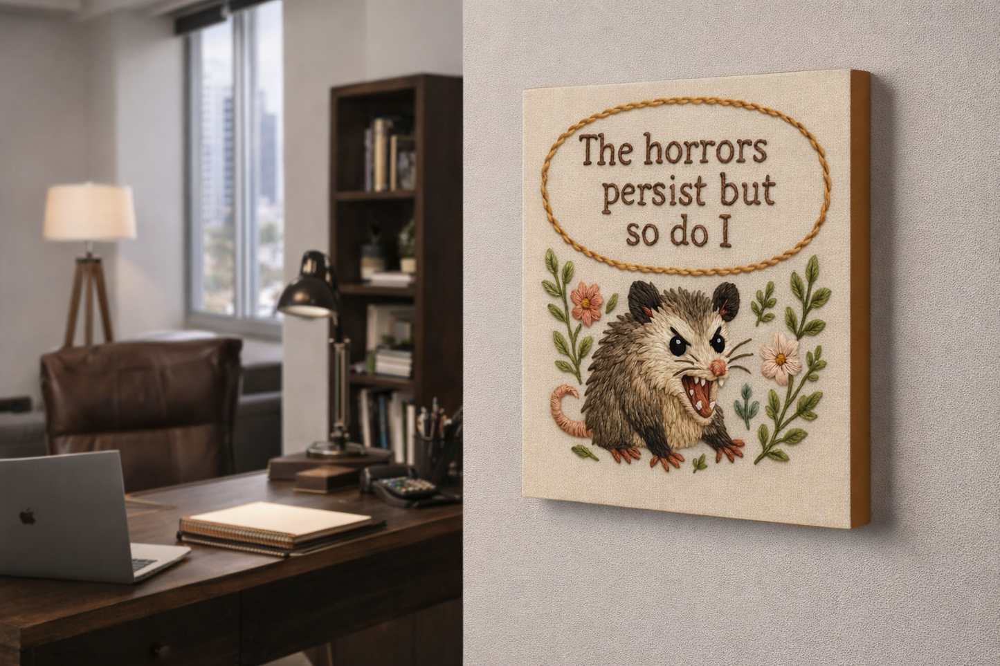 The Horrors Persist Canvas