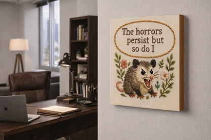 The Horrors Persist Canvas