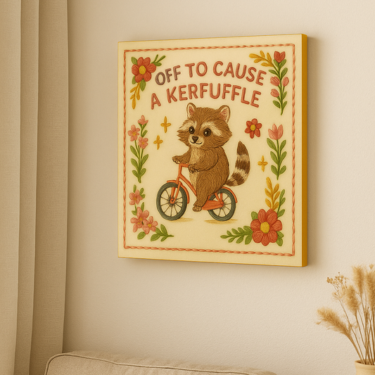 Kerfuffle Time Canvas