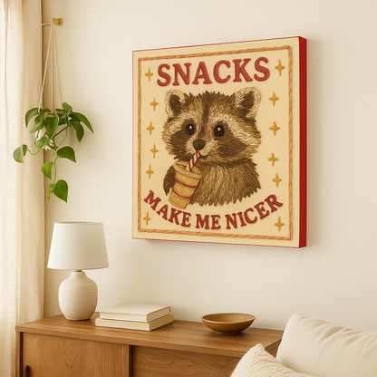 Nice Snacks Canvas