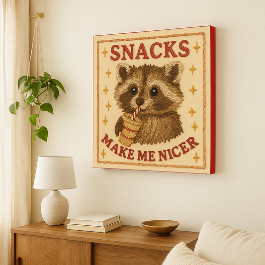 Nice Snacks Canvas
