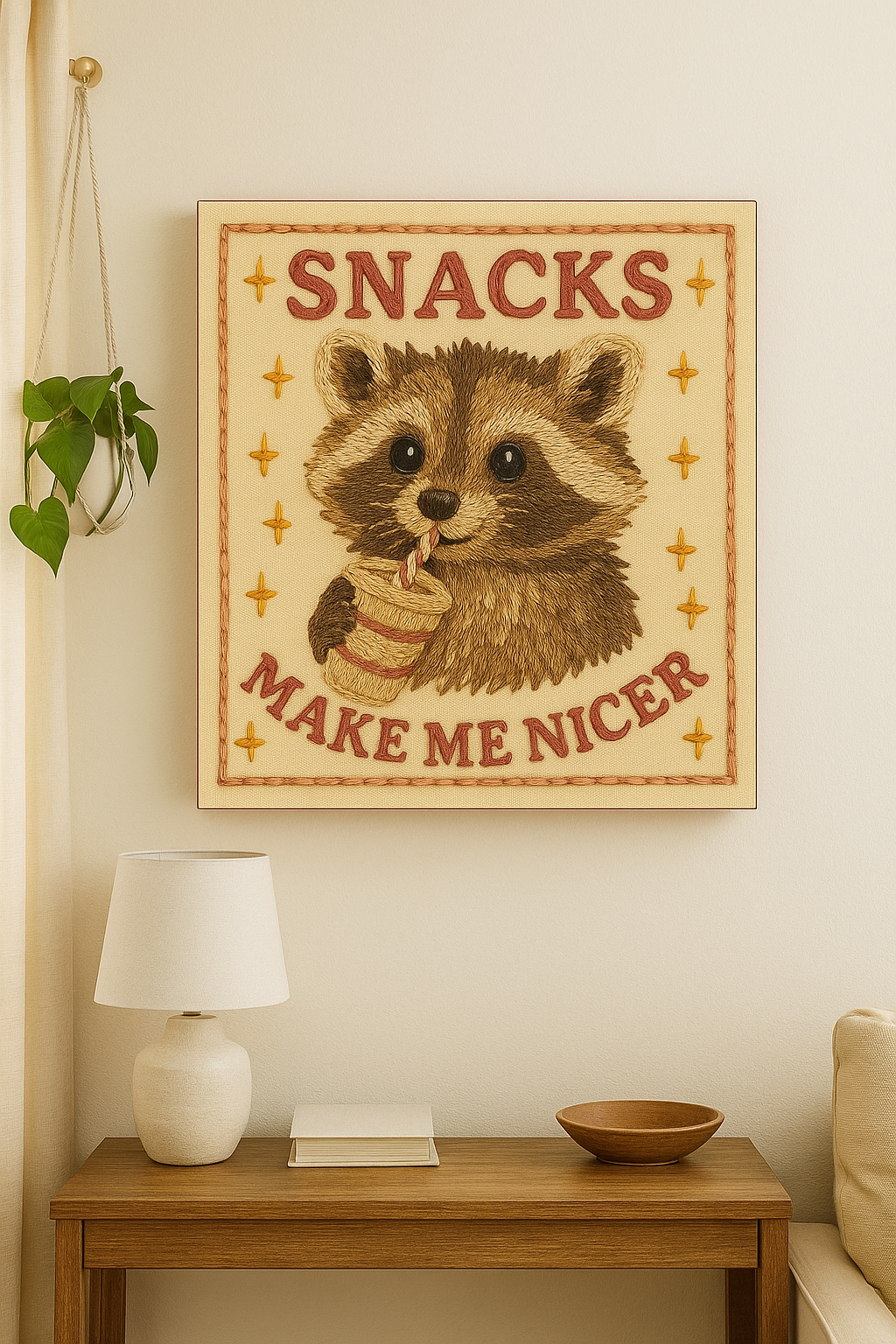 Nice Snacks Canvas