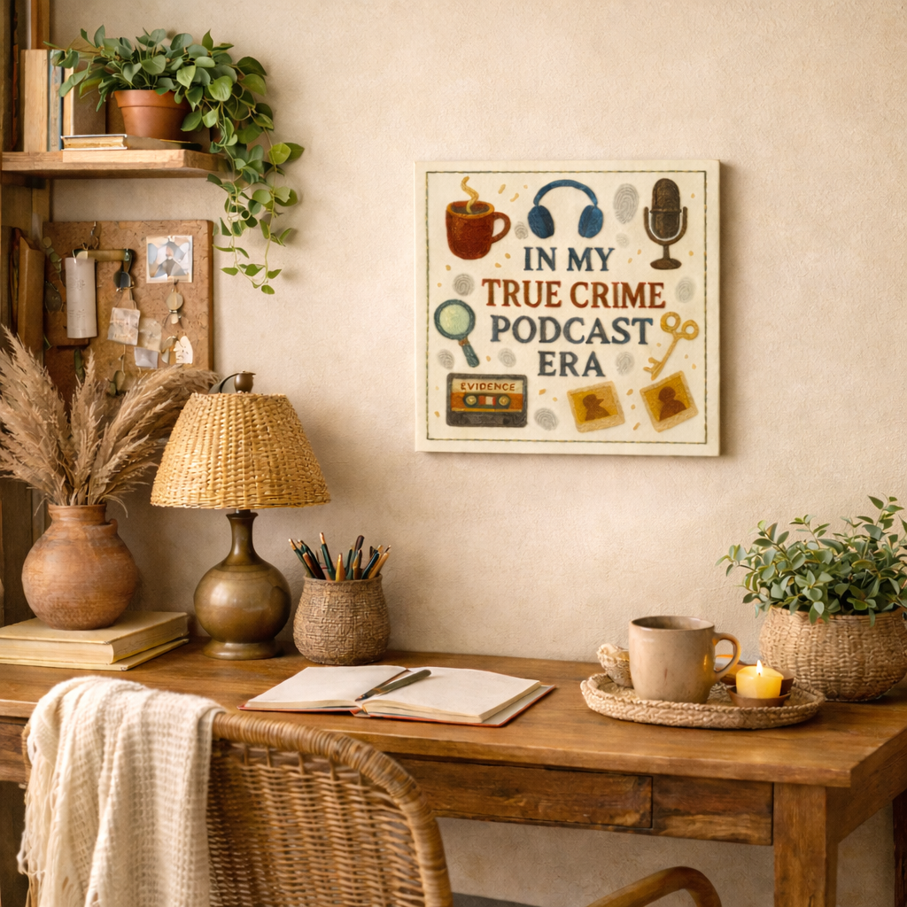 True Crime Podcast Canvas