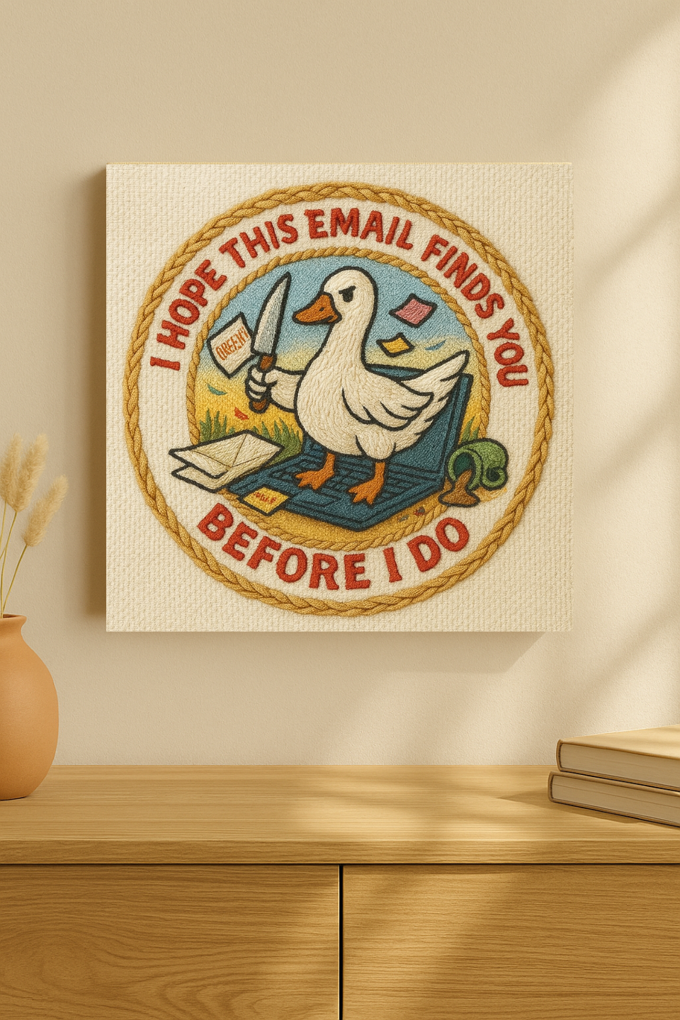 Email Duck Canvas